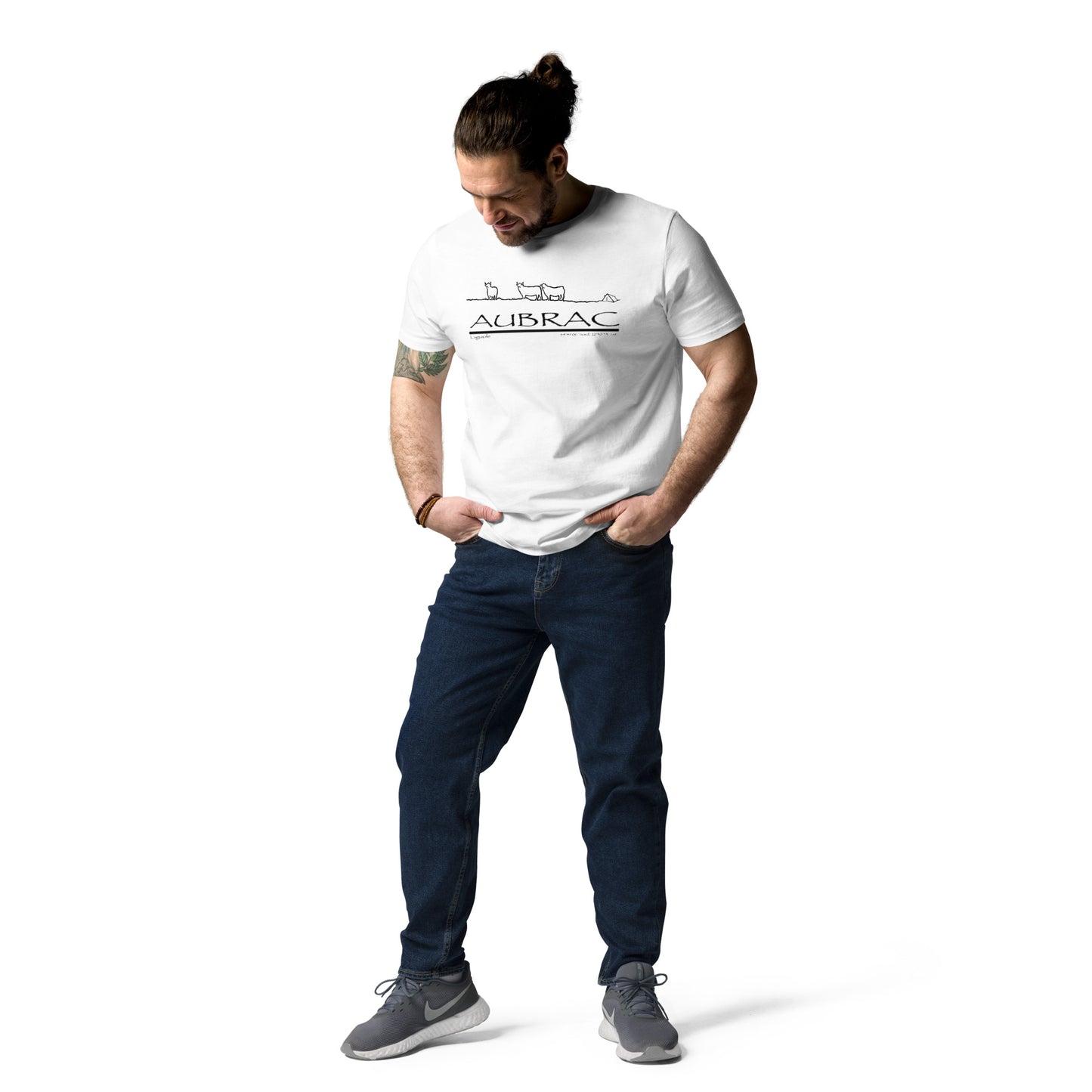 Paysage, T-shirt unisexe, en coton bio