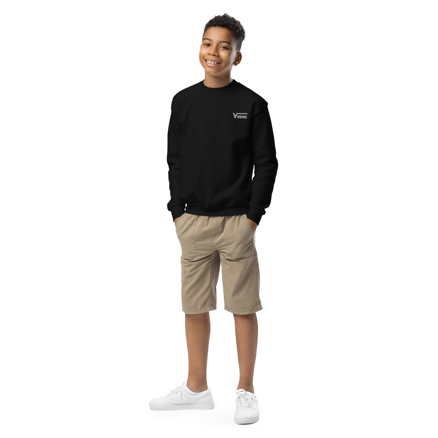 Sweat-shirt brodé classique enfant