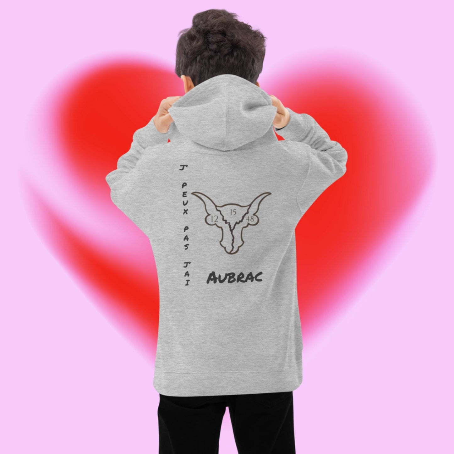 Sweat à capuche polaire pour enfants