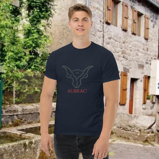 Pour Marie Paule , Aubrac vache, T-shirt classique homme
