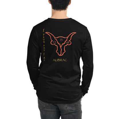 J’peux pas j’ai Aubrac, T-shirt Unisexe à Manches Longues