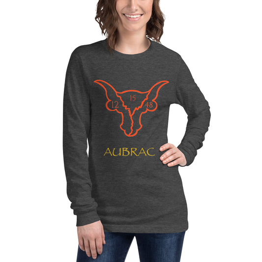 Aubrac, T-shirt Unisexe à Manches Longues