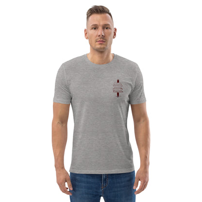 Broderie STZ, T-shirt unisexe en coton biologique