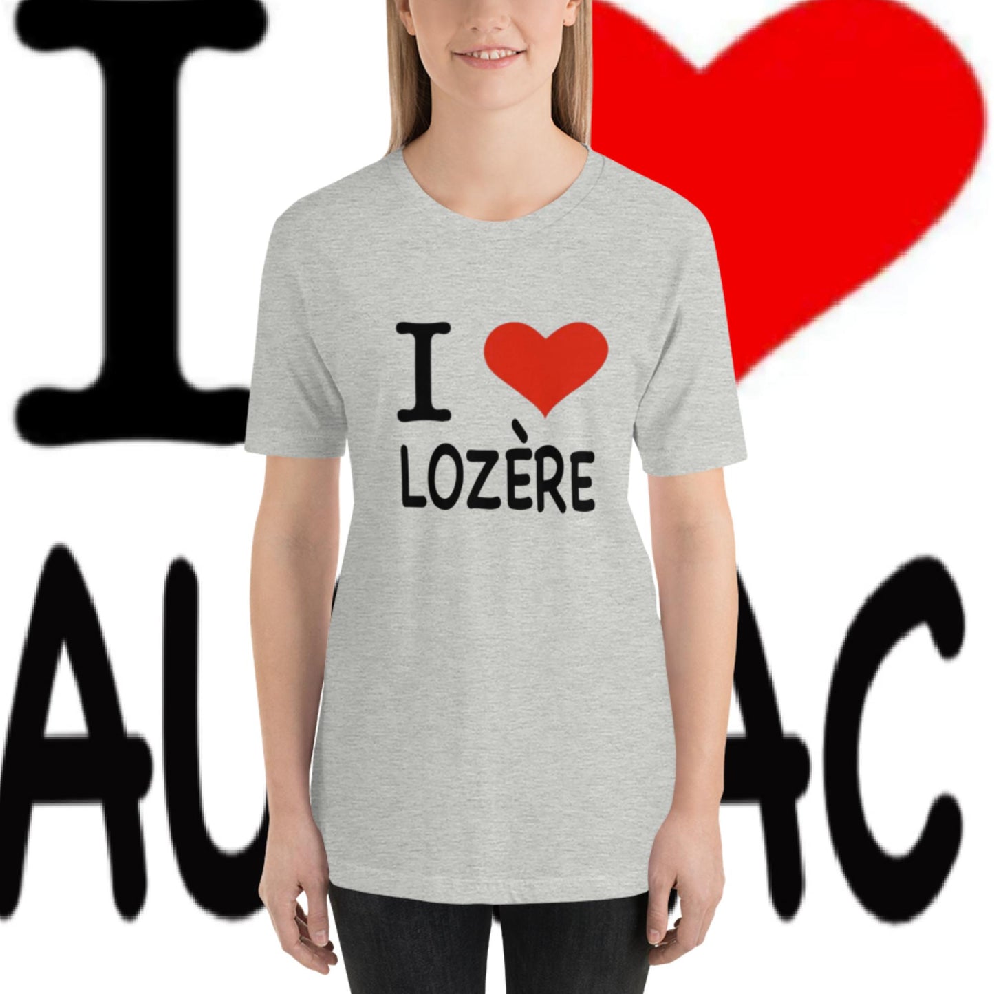 I love LOZERE, T-shirt unisexe