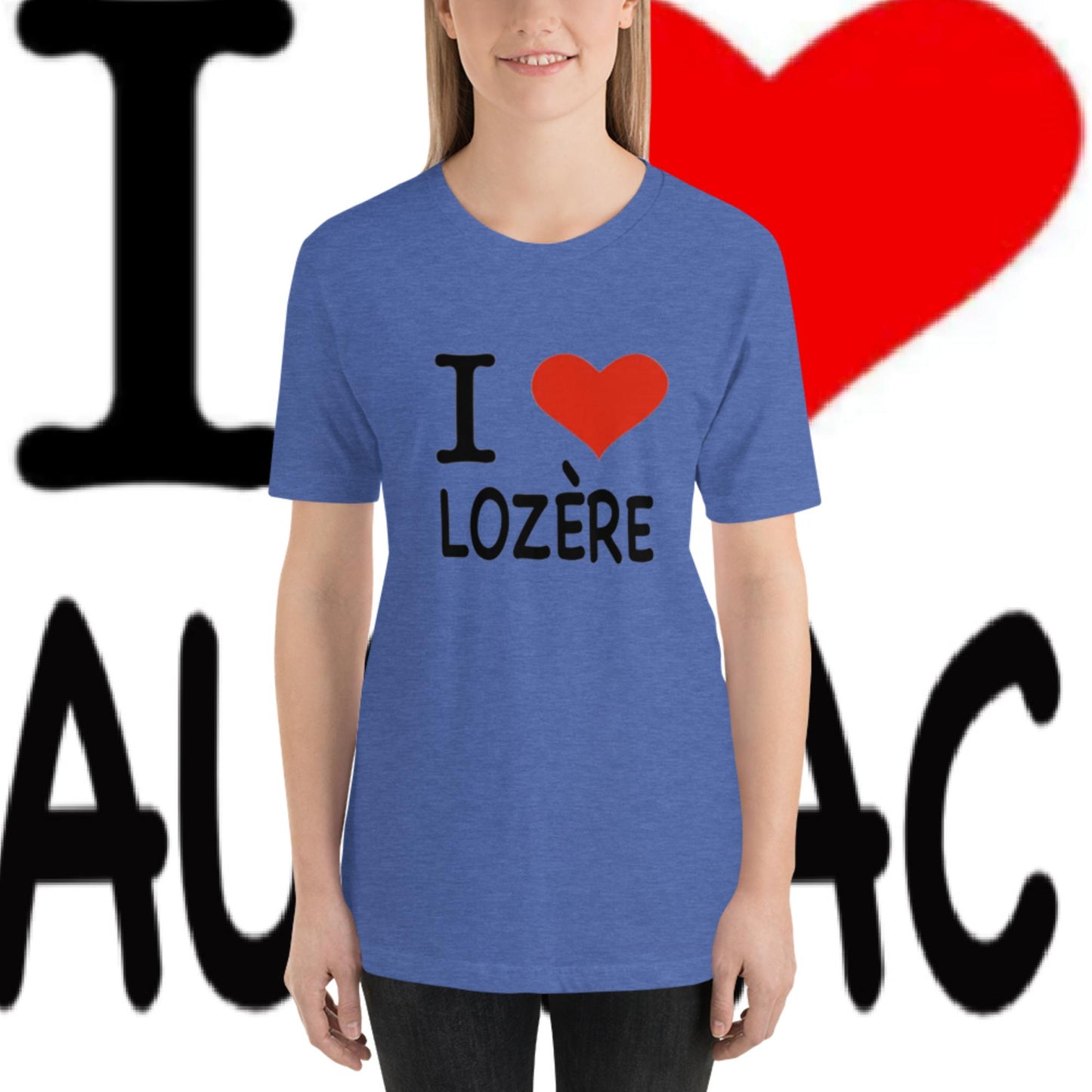 I love LOZERE, T-shirt unisexe