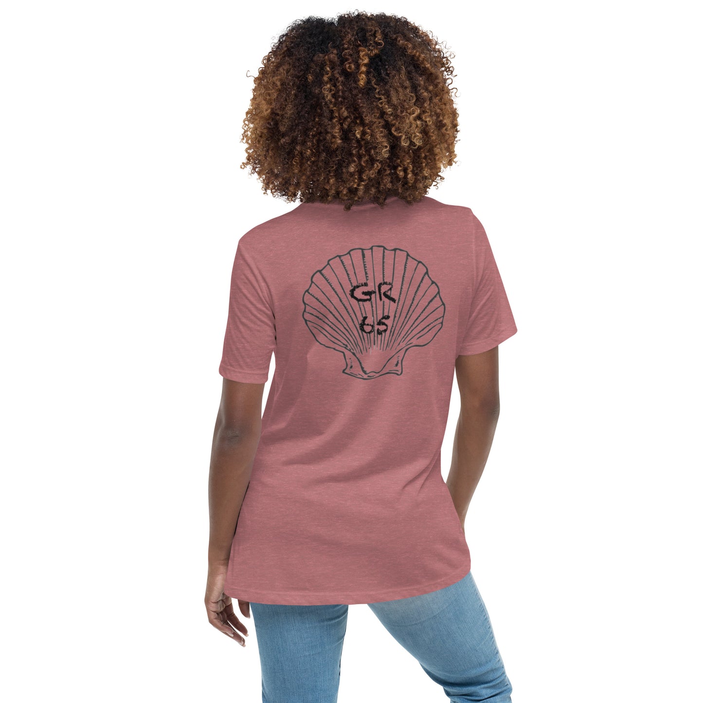 St Jacques de Compostelle, T-shirt Décontracté pour Femme