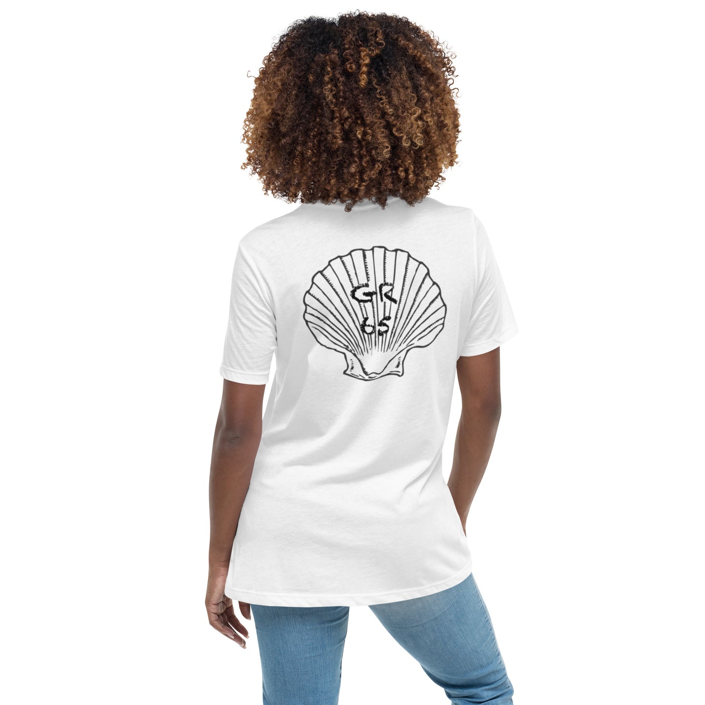 St Jacques de Compostelle, T-shirt Décontracté pour Femme